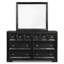 Commode 6 tiroirs avec miroir Schell-2088091347