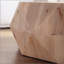Table basse style rétro en relief tridimensionnel, durable et esthétique pour tout salon