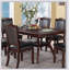 Ensemble traditionnel traditionnel de 2 chaises de salle à manger espresso brun foncé avec coussin et design à oreilles pour plus de confort et d'élégance