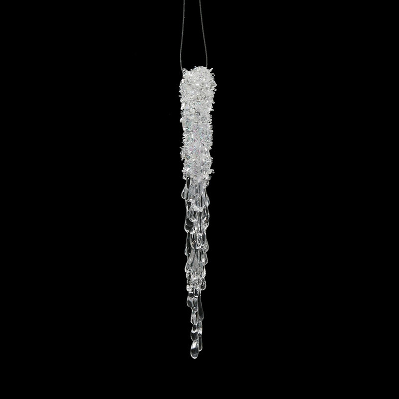 Ornement en forme de fêtes paillettes glaçon