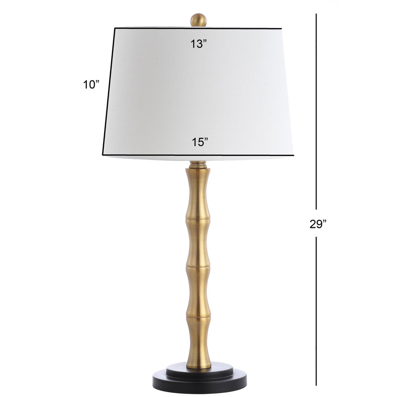 29" table lamp set Cassius