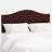 Mayfair Headboard In Ditsy Dahlia Burgundy-124944137-74858219