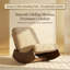 Chaise berçante coulissante en velours côtelé avec cadre en bois massif pour chambre de bébé, salon ou chambre à coucher-649574283