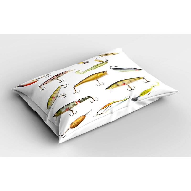 Fish Polyester Sham Set, Queen