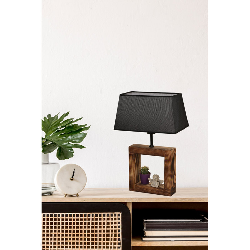 Lampe de table 20,47 po Eminence, Chêne