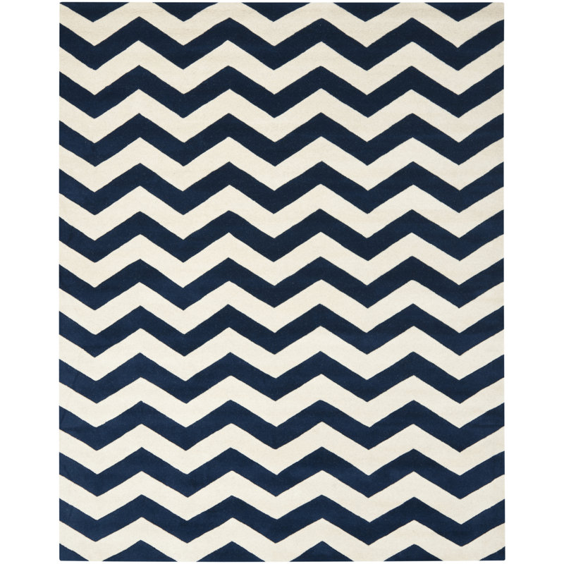 Tapis en laine touffeté à la main Teresita, Rectangle 10 pi x 14 pi