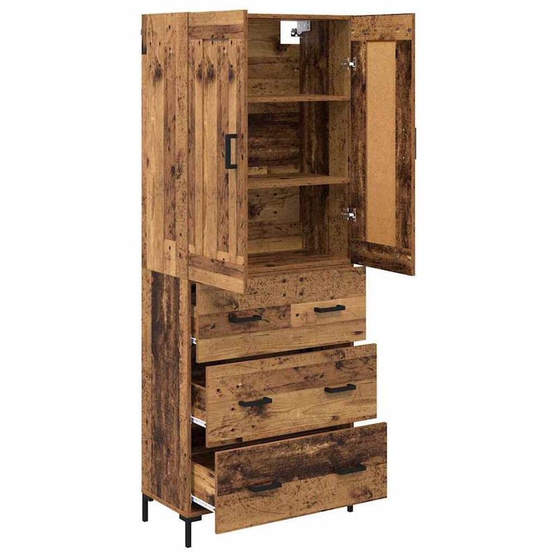 69.5cm Sideboard, Old Wood