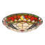 Stanek 3-Light 16'' Tiffany Glass Flush Mount
