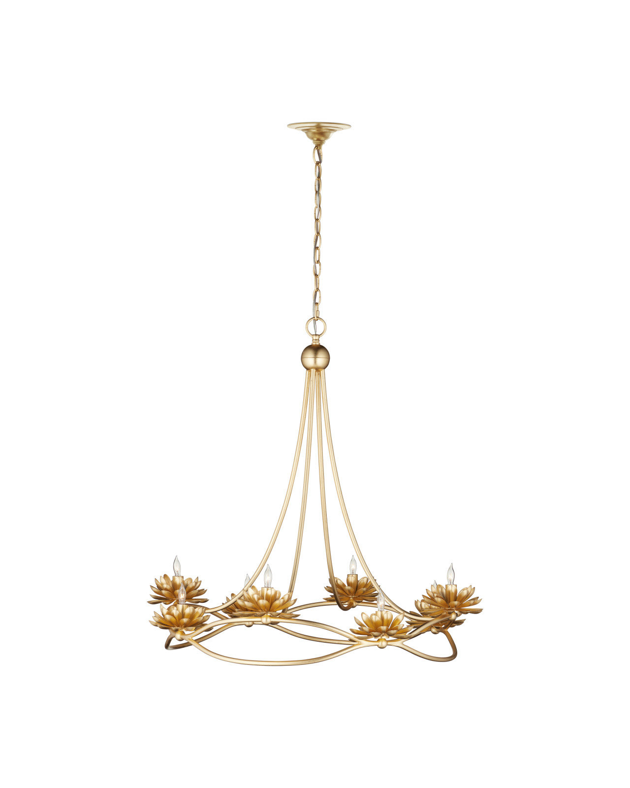 Currey & Company Cyrene 8-Light Chandelier - Thumbnail 4