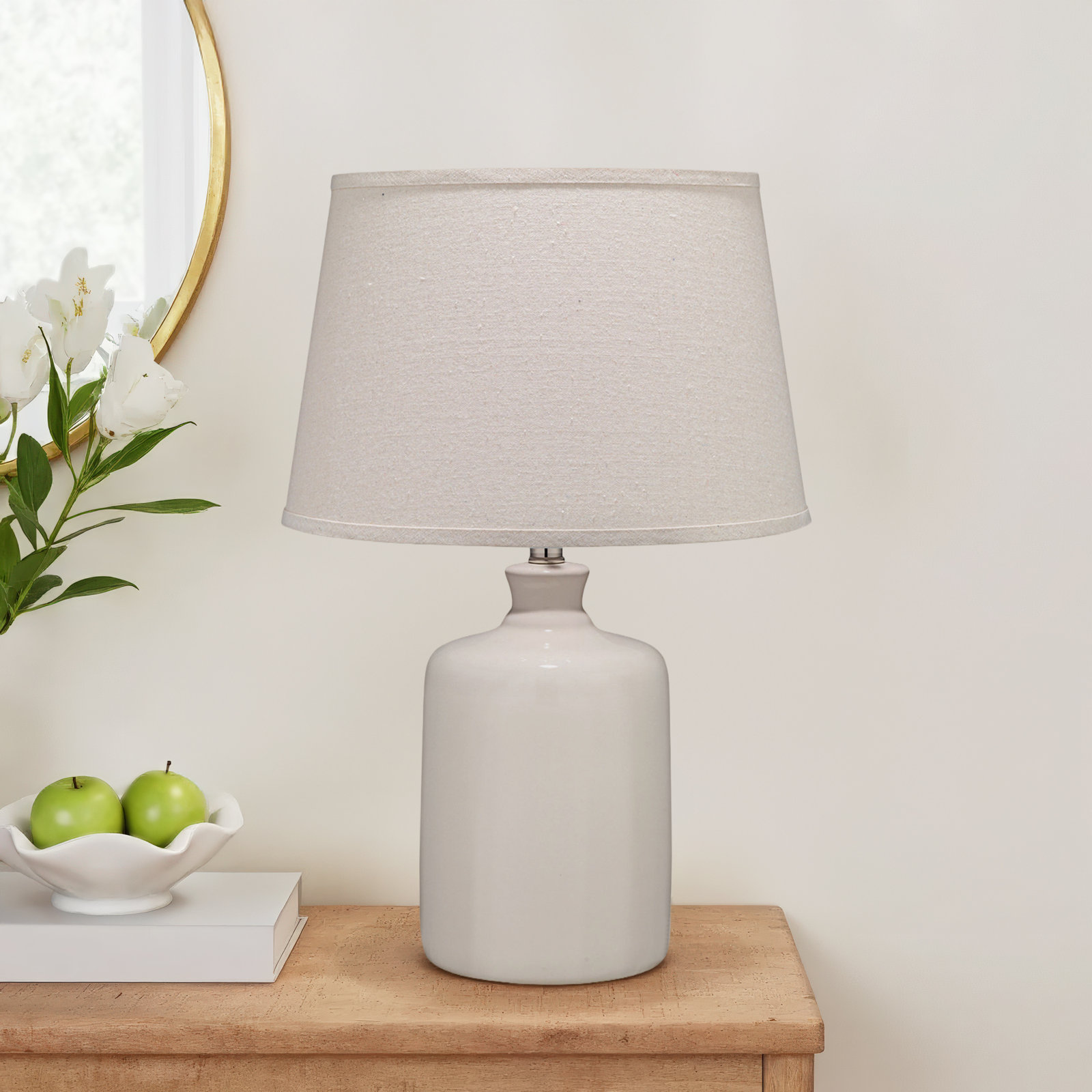Sophie Bedside Lamp, White