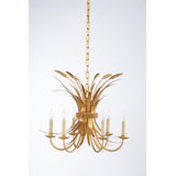 Wheat 6 - Light Chandelier