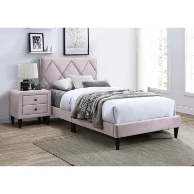 Luxueux lit simple avec tête de lit réglable et système de soutien robuste pour un confort et un style ultimes dans votre chambre à coucher