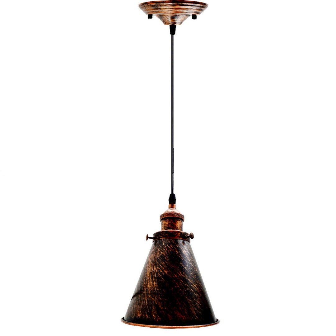 Ogunquit 1 - Light Rustic Red Single Pendant