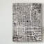 « phoenix arizona city map black », impression sur toile tendue-958561360