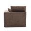 Nuage confortable à 2 places avec housses amovibles, tissu en velours côtelé doux, rembourrage en mousse haute, canapé modulaire ergonomique pour accoudoirs pour la chambre à coucher et le salon, revêtement de coussin amovible, soutien élevé, non-2137301225-2137301227-2137301231