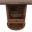 Extendable Oval Dining Table With 2-Tier Storage, Space-Saving Design For 4-6 People