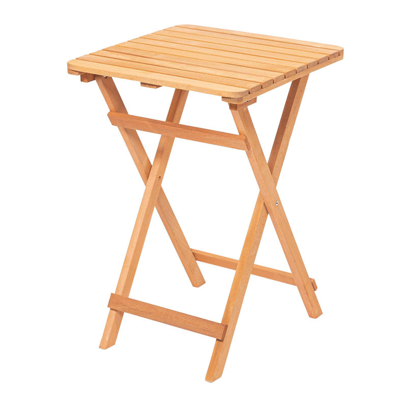 Ambrea Rectangular Folding Outdoor Side Table, 72" H x 50" W x 50" D