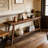 2-Tier Sofa Table,Console Table,Extra-Long Entryway Table
