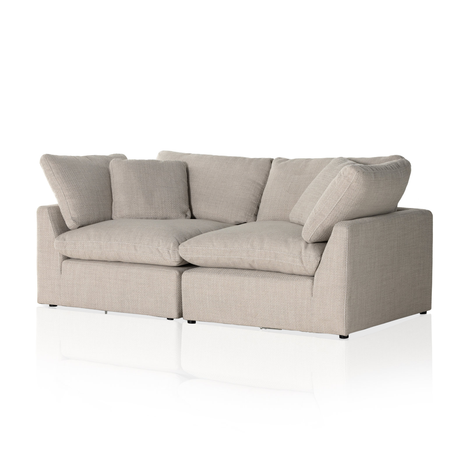 Bodie 83" Loveseat, Gibson Wheat Performance Weave