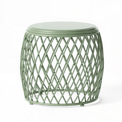 19.75" Iron Side Table
