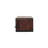 Solid Wood Floating California Walnut Open Console, 2-Drawers, Brown