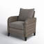 Alixander Wicker Outdoor Lounge Chair