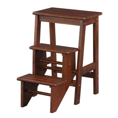 Elledge Solid Wood Accent Stool