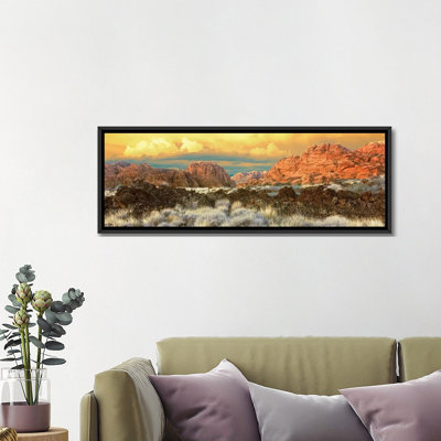 «Snow Canyon State Park II», Washington County, Utah, États-Unis, reproduction de photo sur toile tendue