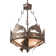 Rustic Lodge 2 - Light Chandelier