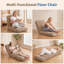 Chaise de plancher avec support pour le dos, chaises de jeu vidéo confortables-876972734