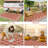 Waterproof Outdoor Plastic Straw Rug – Modern Geometric Patio, Camping & RV Mat with Portable Bag and 4 Stakes-1181542298