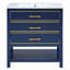 Ensemble de meuble-lavabo simple 29,91 avec plateau Attiana-106320575