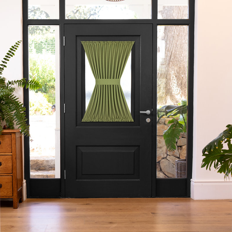 Panneau de rideau simple Lamesa, L 54 po x L 40 po, Vert