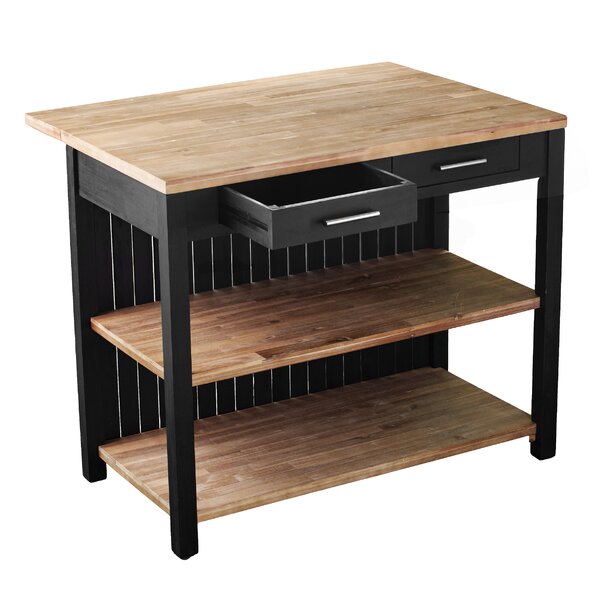 SEI Berinsly Expandable Freestanding Kitchen Island & Reviews | Perigold