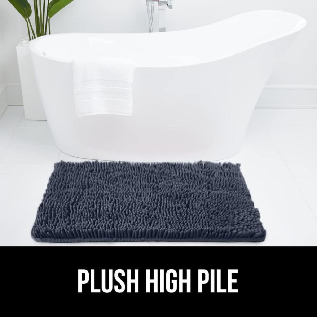 Ebern Designs Ehva Bath Rug with Non-Slip Backing