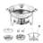Ebern Designs 2-Pack Round Chafing Dish