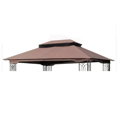 10X10 Outdoor Patio Gazebo Canopy Tent With Ventilated Double Roof And Mosquito Net(Detachable Mesh Screen On All Sides),Suitable For Lawn, Garden, Backyard And Deck