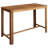 Bar Table Pub Table Bistro Table for Dining Room Solid Acacia Wood-573852379
