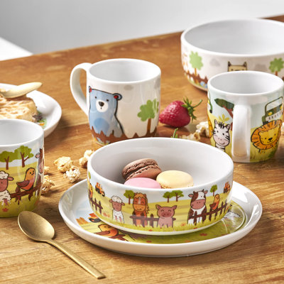 Harty Piece Ceramic Dinnerware Set