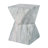 Eos 18.5"H Modern Geometric MGO Side Table with Faux Marble Finish-125959556