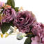 Handcrafted Faux Peony Polyester 34cm Wreath-60234900