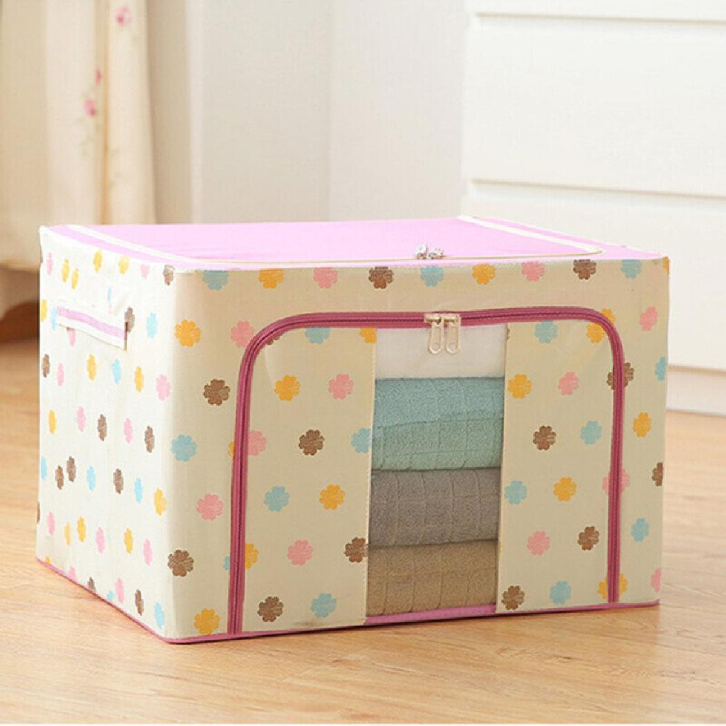 Fabric Caddy Organizer Rebrilliant Color: Pink