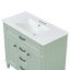 Meuble-lavabo 36 po avec lavabo, lavabo en céramique, tiroir escamotable, portes à fermeture en douceur-1687777354