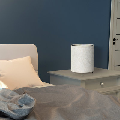 Bedside Lamp Suitable For Living Room, Children's Room, Dormitory, Home Office (No LED Bulb)