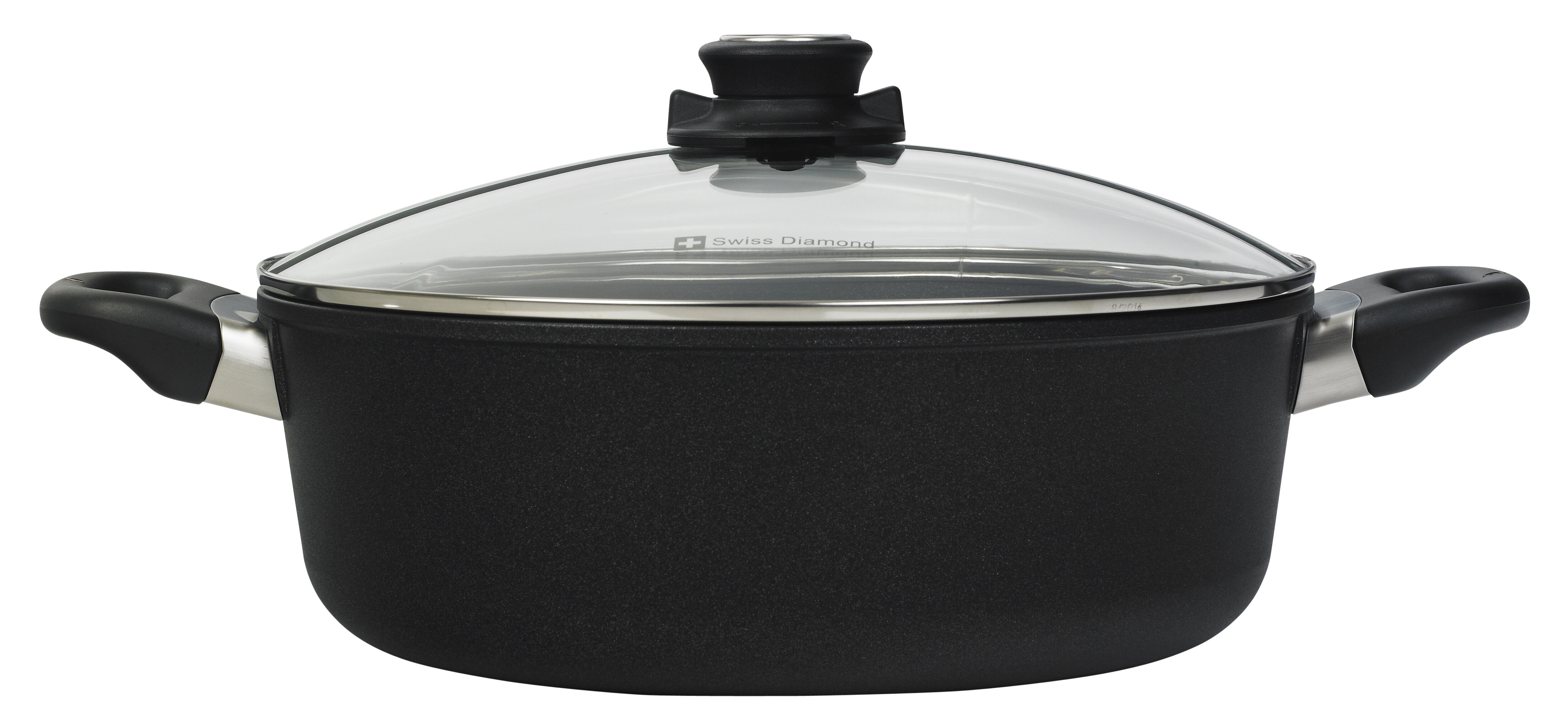 Swiss Diamond 5.3 qt. Nonstick Braiser with Lid