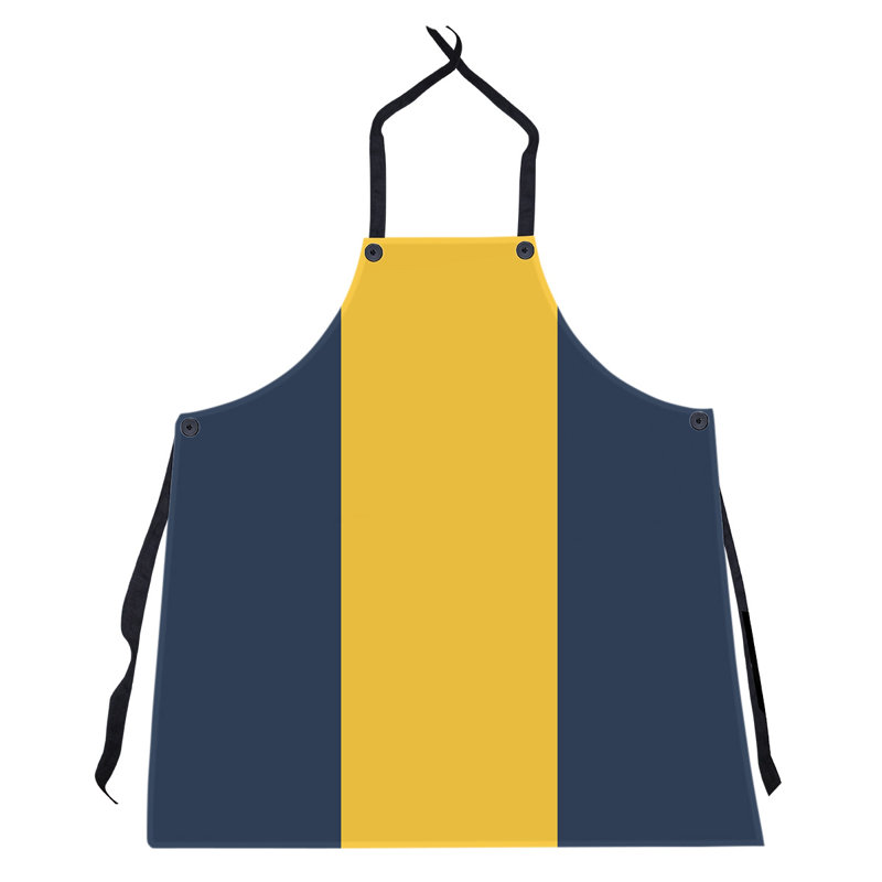 Tablier de basketball Denver, Bleu nuit / jaune