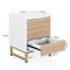 Modern Nightstand 3 Drawers Bedside Table-177209272