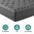 13"  Quilted Hybrid  Mattress With Moisture-Wicking Cover And High-Density Gel Memory Foam For Ultimate Comfort In A Box-340291650