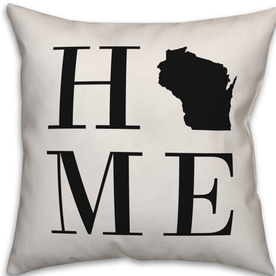 Coussin intérieur / extérieur Alabama Home State