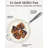 Gotham Steel Cream 14'' Ultra Nonstick Ceramic Family Pan with Helper Handle